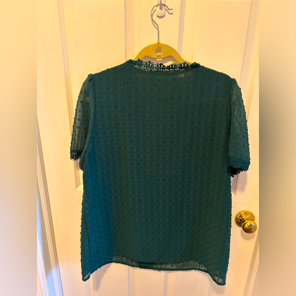 Women's V Neck Tunic Tops - Picture 3 of 3